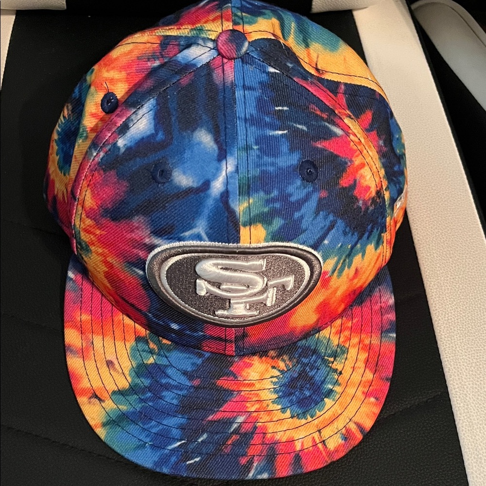 New Era San Francisco 49ers 2020 NFL Crucial Catch 9fifty Tie-Dye Snapback Hat
